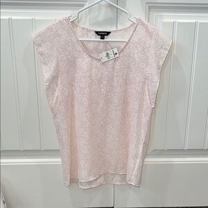 Express Pink Floral Women's Top